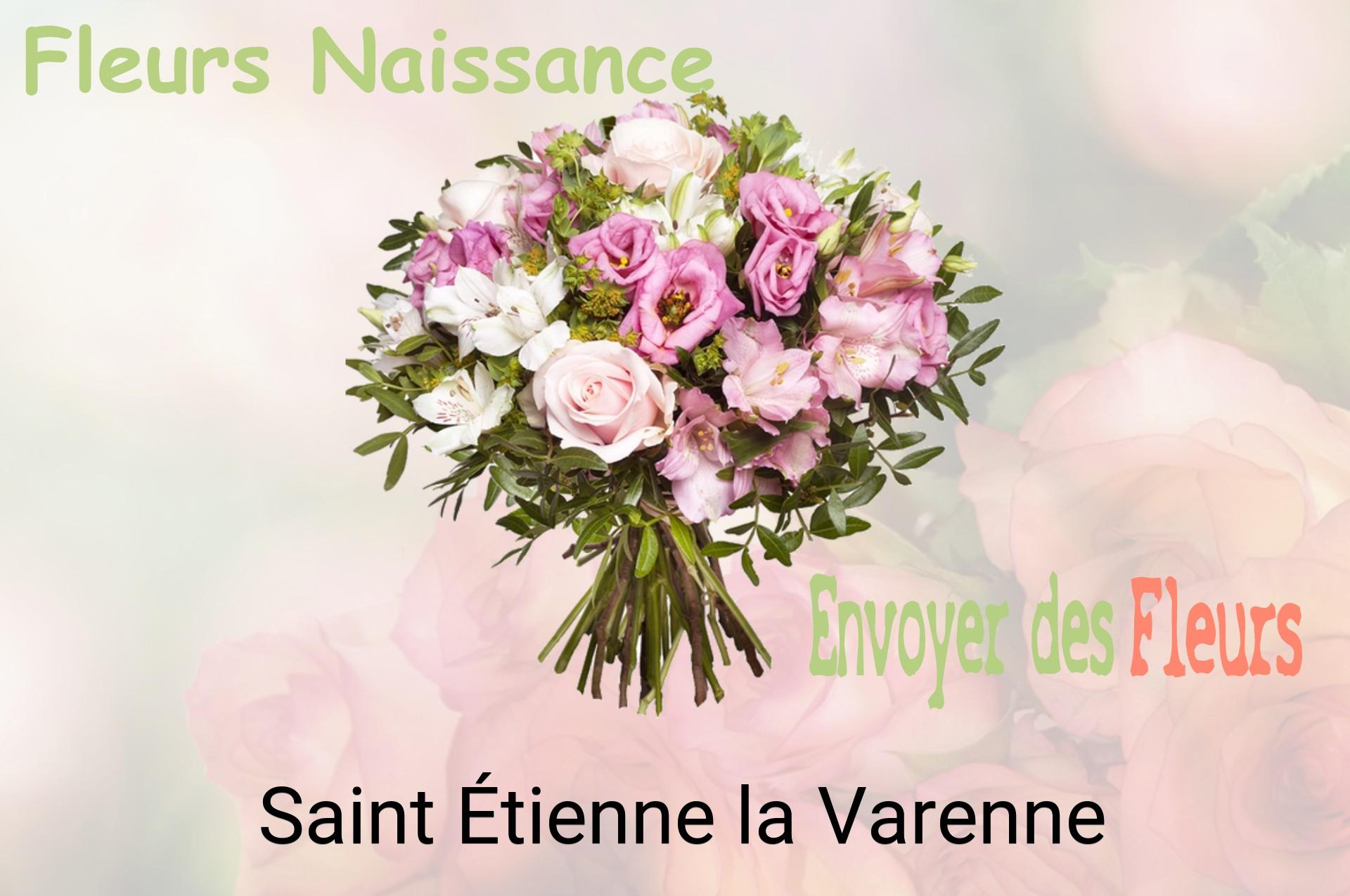 Bouquet de fleurs de naissance livré à Saint-Étienne-la-Varenne